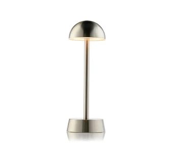 ソフィア・ドーム（Nickel）コードレス テーブルランプ